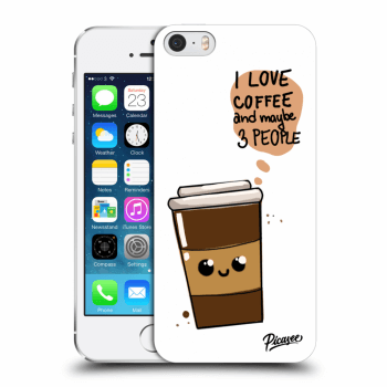 Obal pre Apple iPhone 5/5S/SE - Cute coffee