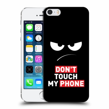 Obal pre Apple iPhone 5/5S/SE - Angry Eyes - Transparent