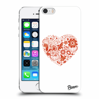 Obal pre Apple iPhone 5/5S/SE - Big heart