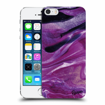Obal pre Apple iPhone 5/5S/SE - Purple glitter