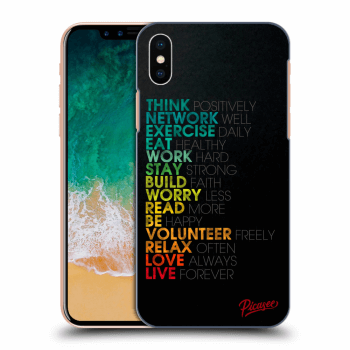 Obal pre Apple iPhone X/XS - Motto life