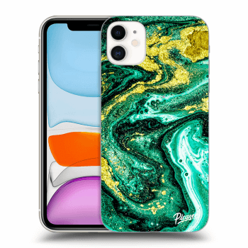 Obal pre Apple iPhone 11 - Green Gold