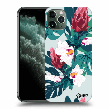 Picasee silikónový prehľadný obal pre Apple iPhone 11 Pro - Rhododendron