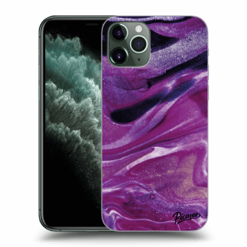 Obal pre Apple iPhone 11 Pro - Purple glitter