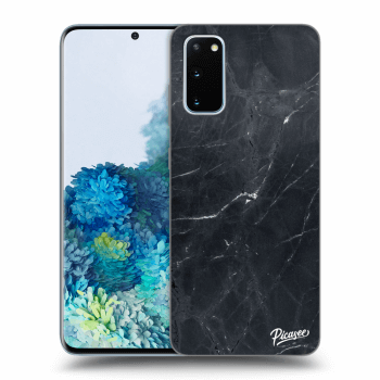 Obal pre Samsung Galaxy S20 G980F - Black marble