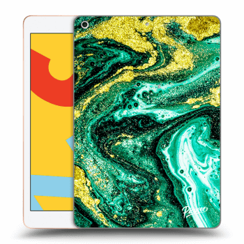 Obal pre Apple iPad 10.2" 2019 (7. gen) - Green Gold