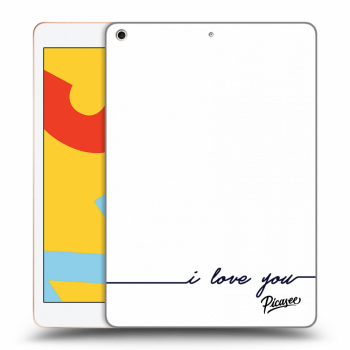 Obal pre Apple iPad 10.2" 2019 (7. gen) - I love you