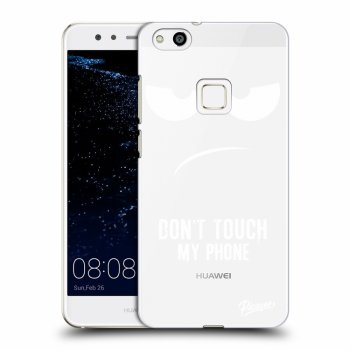 Picasee silikónový prehľadný obal pre Huawei P10 Lite - Don't Touch My Phone