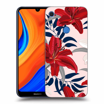 Obal pre Huawei Y6S - Red Lily