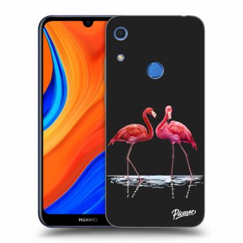 Obal pre Huawei Y6S - Flamingos couple