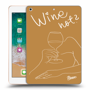 Obal pre Apple iPad 9.7" 2018 (6. gen) - Wine not
