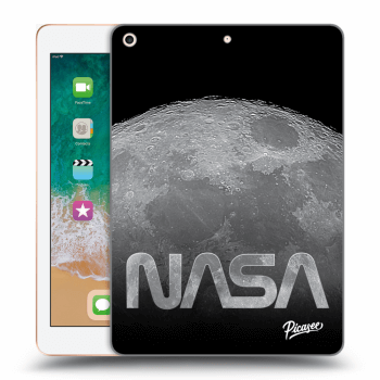 Picasee silikónový prehľadný obal pre Apple iPad 9.7" 2018 (6. gen) - Moon Cut
