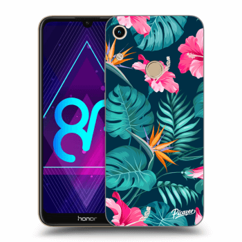 Obal pre Honor 8A - Pink Monstera