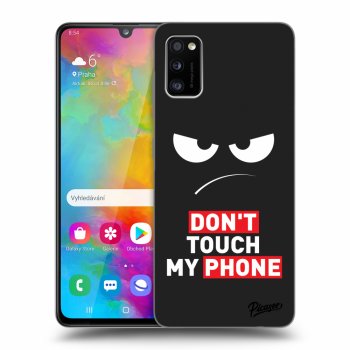 Obal pre Samsung Galaxy A41 A415F - Angry Eyes - Transparent