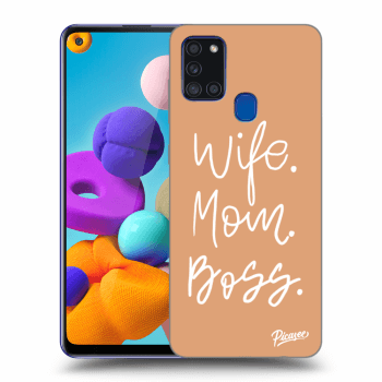 Obal pre Samsung Galaxy A21s - Boss Mama