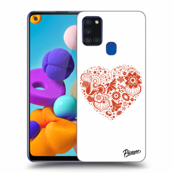 Obal pre Samsung Galaxy A21s - Big heart