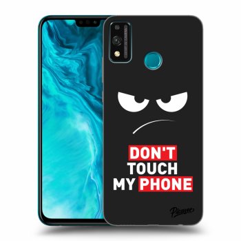 Obal pre Honor 9X Lite - Angry Eyes - Transparent
