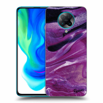 Obal pre Xiaomi Poco F2 Pro - Purple glitter