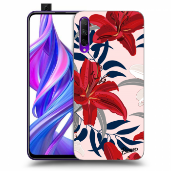 Obal pre Honor 9X Pro - Red Lily