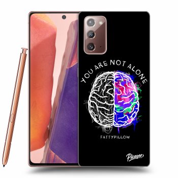 Obal pre Samsung Galaxy Note 20 - Brain - White