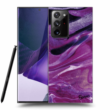 Obal pre Samsung Galaxy Note 20 Ultra - Purple glitter