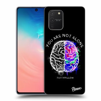 Obal pre Samsung Galaxy S10 Lite - Brain - White