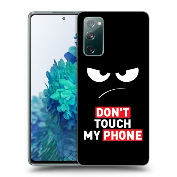 Obal pre Samsung Galaxy S20 FE - Angry Eyes - Transparent