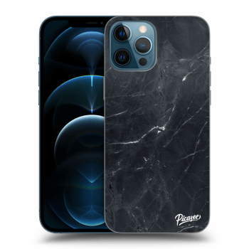 Obal pre Apple iPhone 12 Pro Max - Black marble