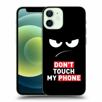 Obal pre Apple iPhone 12 mini - Angry Eyes - Transparent