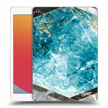 Obal pre Apple iPad 10.2" 2020 (8. gen) - Blue geometry