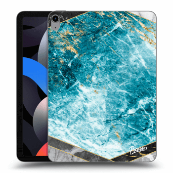 Obal pre Apple iPad Air 4 10.9" 2020 - Blue geometry