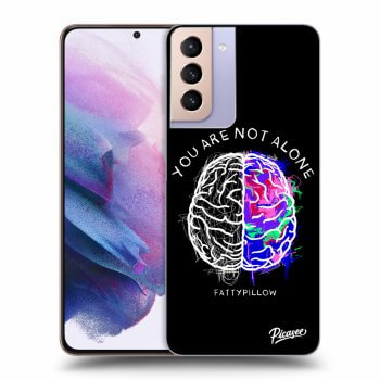 Obal pre Samsung Galaxy S21+ 5G G996F - Brain - White