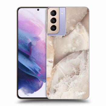Obal pre Samsung Galaxy S21+ 5G G996F - Cream marble