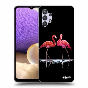 Obal pre Samsung Galaxy A32 5G A326B - Flamingos couple