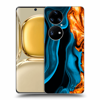 Obal pre Huawei P50 - Gold blue
