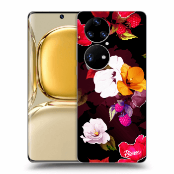 Obal pre Huawei P50 - Flowers and Berries