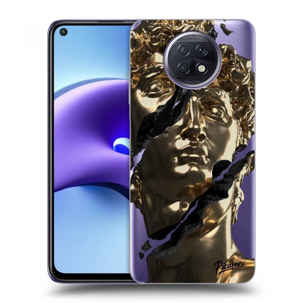 Silikónový Prehľadný Obal Pre Xiaomi Redmi Note 9T - Golder