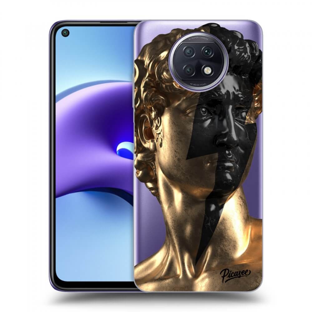 Silikónový Prehľadný Obal Pre Xiaomi Redmi Note 9T - Wildfire - Gold