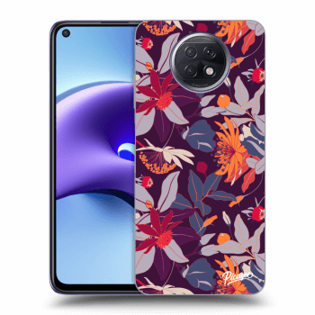 Obal pre Xiaomi Redmi Note 9T - Purple Leaf