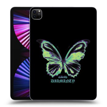 Picasee silikónový čierny obal pre Apple iPad Pro 11" 2021 (3.gen) - Diamanty Blue