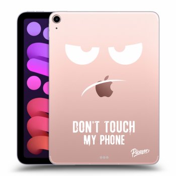 Picasee silikónový prehľadný obal pre Apple iPad mini 2021 (6. gen) - Don't Touch My Phone