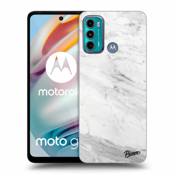 Obal pre Motorola Moto G60 - White marble