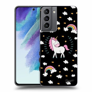 Obal pre Samsung Galaxy S21 FE 5G - Unicorn star heaven