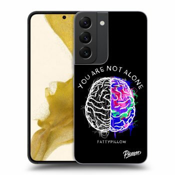 Obal pre Samsung Galaxy S22 5G - Brain - White