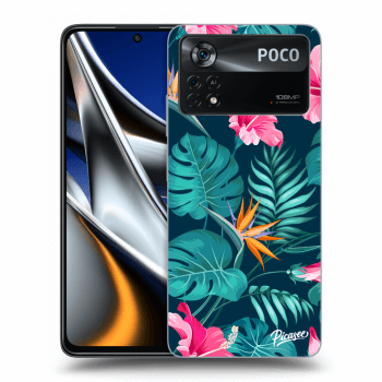 Obal pre Xiaomi Poco X4 Pro 5G - Pink Monstera