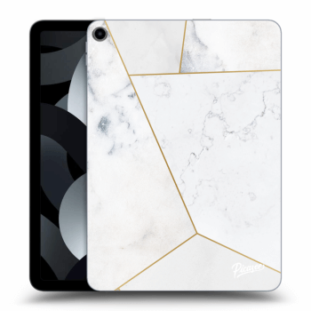 Obal pre Apple iPad Air 5 10.9" 2022 - White tile