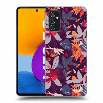 Obal pre Samsung Galaxy M52 5G - Purple Leaf