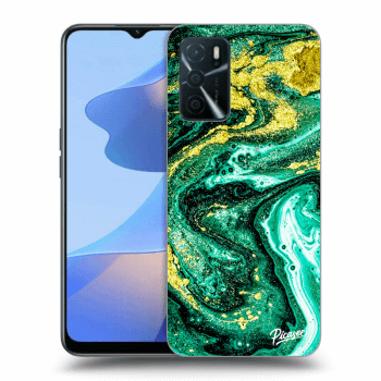 Obal pre OPPO A16 - Green Gold