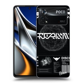 Obal pre Xiaomi Poco M4 Pro - BLACK DISCO