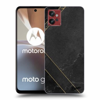 Obal pre Motorola Moto G32 - Black tile